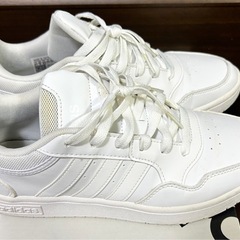 【超美品」】adidas スニーカー 26.5cm HOOPS 3.0 GW3036の画像