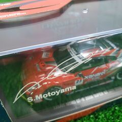 EBBRO XANAVI NISMO GT-R 2008 1/43 サイン入りの画像