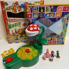 エポック(EPOCH) 社 スーパーマリオ かみつき注意! パックンフラワーゲームの画像
