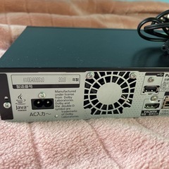 中古品 HDD搭載 ハイビジョン ブルーレイディスクレコーダー DMR-BW880 リモコンなし 電源コード付属の画像