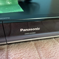 中古品 HDD搭載 ハイビジョン ブルーレイディスクレコーダー DMR-BW880 リモコンなし 電源コード付属の画像