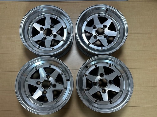 当時物 SSR XR-4 ロンシャン 14インチ 114.3 スピードスター ae86 ドリケツ 旧車 ホイール