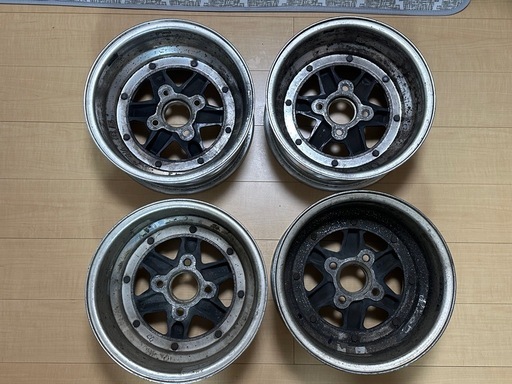 当時物 SSR XR-4 ロンシャン 14インチ 114.3 スピードスター ae86 