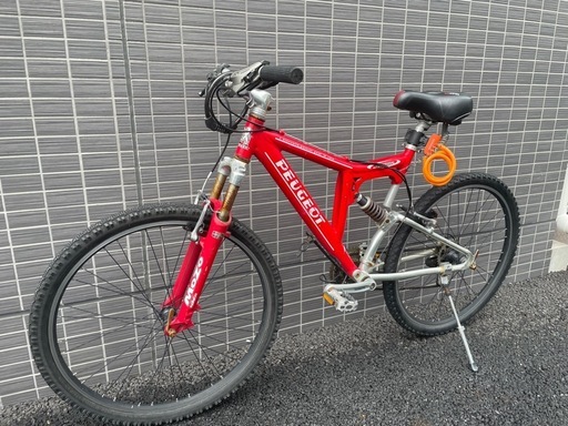 ジャンク プジョー MTB フレーム(サドルおまけ) ジャンク プジョー MTB フレーム(サドルおまけ)