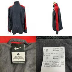 186004 NIKE ナイキ セットアップ L ダークグレー/レッド ポリエステル メンズ [0000000000547]の画像