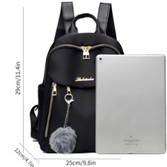 【新品】リュックサック 黒の画像