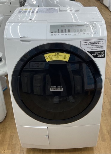 【ドリーム川西店御来店限定】☆ジモティー見たよ♪割引☆HITACHI/BD-SG100F/ドラム洗濯機/2021年製【99560000027269】