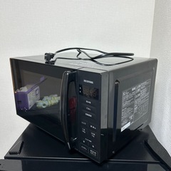 ［値下げ］2024年製アイリスオーヤマ冷蔵庫電子レンジセットの画像