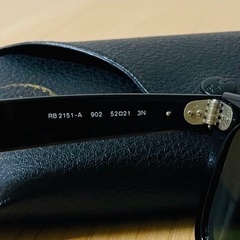 【廃盤】Ray-Ban WAYFARER SQUARE アジアンフィット　専用箱の画像