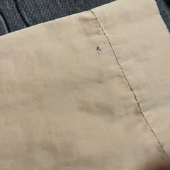 m.f.editorial ベージュ ノーカラージャケット ブルゾンの画像