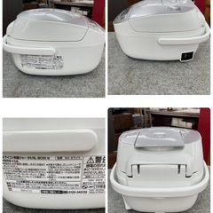 R207 ☀️ ZOJIRUSHI 炊飯ジャー 3合炊き 19年製 NL-BC05 ⭐ 動作確認済 ⭐ クリーニング済の画像