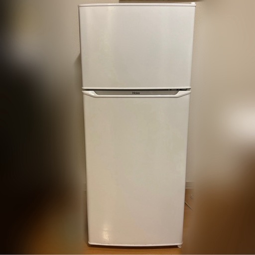 値下げ中【送料無料】Haier冷蔵庫 130L Haier（ハイアール） 2ドア冷凍冷蔵庫｜JR-N130C(W)｜[通販