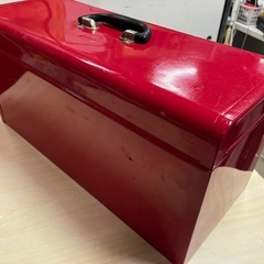お話中　藤原産業 ツールボックス チェスト 2段 スチール製 傷•汚れあり 工具箱 中古品 ③の画像