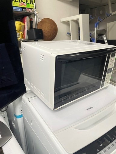 北九州市内配送無料　保証付き 日立　2020年製オーブンレンジ ホワイト MRO-TT5-W [18L]