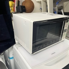 北九州市内配送無料　保証付き 日立　2020年製オーブンレンジ ホワイト MRO-TT5-W [18L]の画像