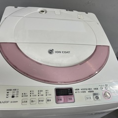 【🤩特価‼️】SHARP全自動洗濯機6kgの画像