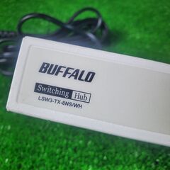 BUFFALO LSW3-TX-8NS/WH スイッチングハブの画像
