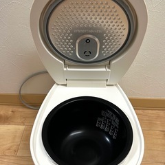 炊飯器 3合 3合炊き ih アイリスオーヤマ おしゃれ 銘柄炊き 省エネモード パン ケーキ 低温調理 一人暮らし 炊飯ジャー の画像
