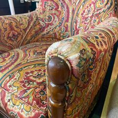 MARK HAMPTON COLLECTION｜HICKORY CHAIR｜タイヤ付｜アームチェアの画像