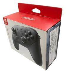 186000 現状品 Nintendo Switch Pro コントローラー HAC-013  クリアブラック 箱入り [0000000000569]の画像
