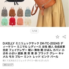 D.KELLY ミニリュックサック DK-TC-2024S(中古)の画像