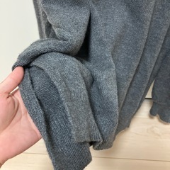 【募集中】シーイン　レディースニット　ダークグレー　Lサイズの画像