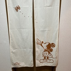 カフェカーテン のれんの画像