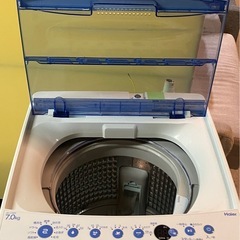 ☆ 洗濯機　Haier ハイアール　7kg JW-C70FK 2021年製　動作確認済みの画像