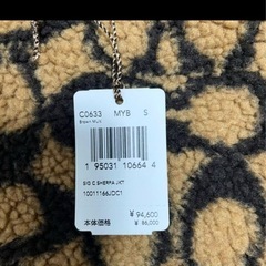 coachボアジャケットの画像
