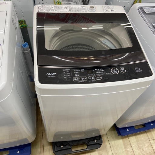 AQUA 5.0kg全自動洗濯機【リサイクルフカツ岡崎倉庫店】250920SM-12