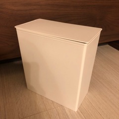 袋止め付 ごみ箱(無印良品)の画像
