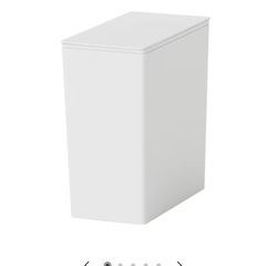 袋止め付 ごみ箱(無印良品)の画像