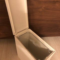 袋止め付 ごみ箱(無印良品)の画像