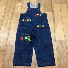 babyGAP ミキハウス ニット オーバーオールの画像