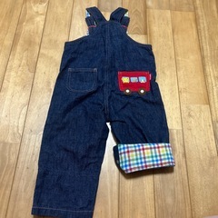 babyGAP ミキハウス ニット オーバーオールの画像