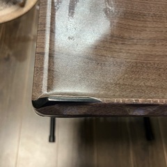 〆9/26ダークウッド サイドテーブル TBL19 ※引き取り限定の画像