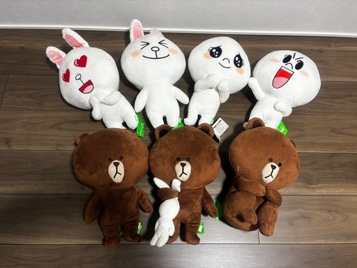 【超美品】レア品⭐︎コニー&ブラウン BIGぬいぐるみ