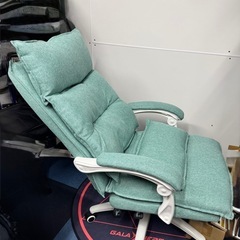 LEOVOL ゲーミングチェア オフィスチェア ファブリック 肉厚座面 2層クッションの画像