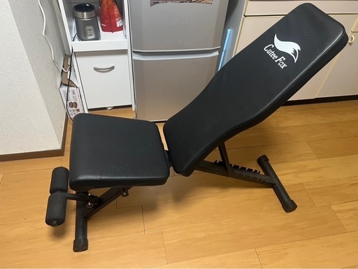 【受け取り25日まで】 可変式ダンベル 72kg トレーニングベンチセット）