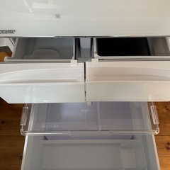 【極美品】 2022製 三菱電機 冷蔵庫 451L MR-MB45J-W の画像