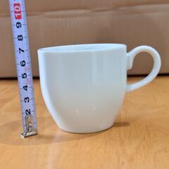 白いマグカップ30個 + ガラスコップ15個 セットの画像