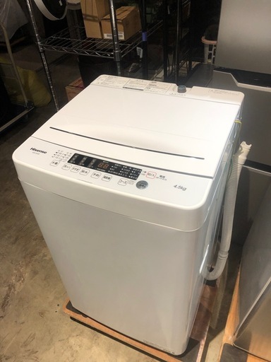 Hisense 4.5kg 洗濯機　HW-K45E 2023年製