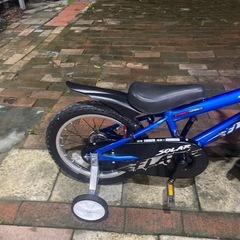 【5551】幼児車　16インチ　7,200円（防犯・税込）の画像