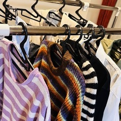 100円から女性服のフリーマーケット！秋セレクション！
