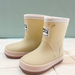 新品未使用　【訳あり】キッズ/子供用レインブーツ 16.5〜17cm 防水素材　雨靴の画像