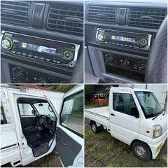 三菱 軽トラック ホワイト  AT エアコン付き　オートマの画像