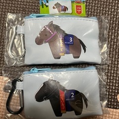サラブレッドコレクション　応援ポーチ　4個セットの画像