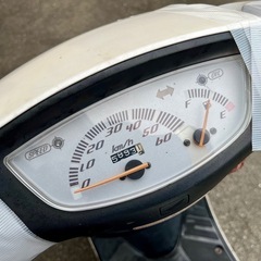 ホンダ ディオZX 後期 パールホワイト パワフルな2サイクル車！の画像