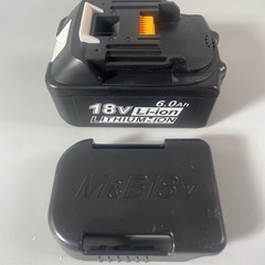 （美品）マキタ18V 6.0Ahバッテリー、DC18RC急速充電器　の画像