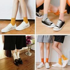 大特価❕新品❕お洒落❤️5足❕靴下 レディース ルーズソックス 女性 韓国の画像